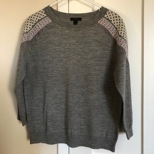 J. Crew Size L Grey Sweater